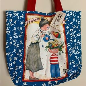 Mary Engelbreit Thank a Teacher Canvas Tote